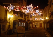 Caddde Sokak ışık süsleme
