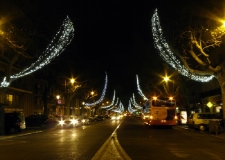 Led Işıklı Cadde süsleme